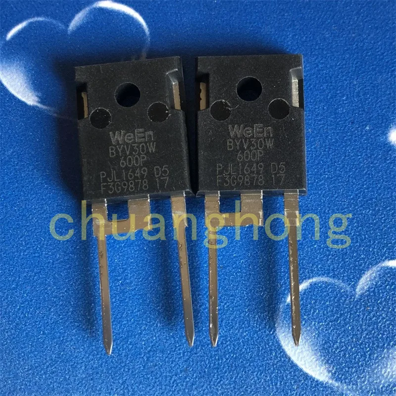 

1pcs/lot BYV30W600P original packing new Fast recovery rectifier tube TO-247