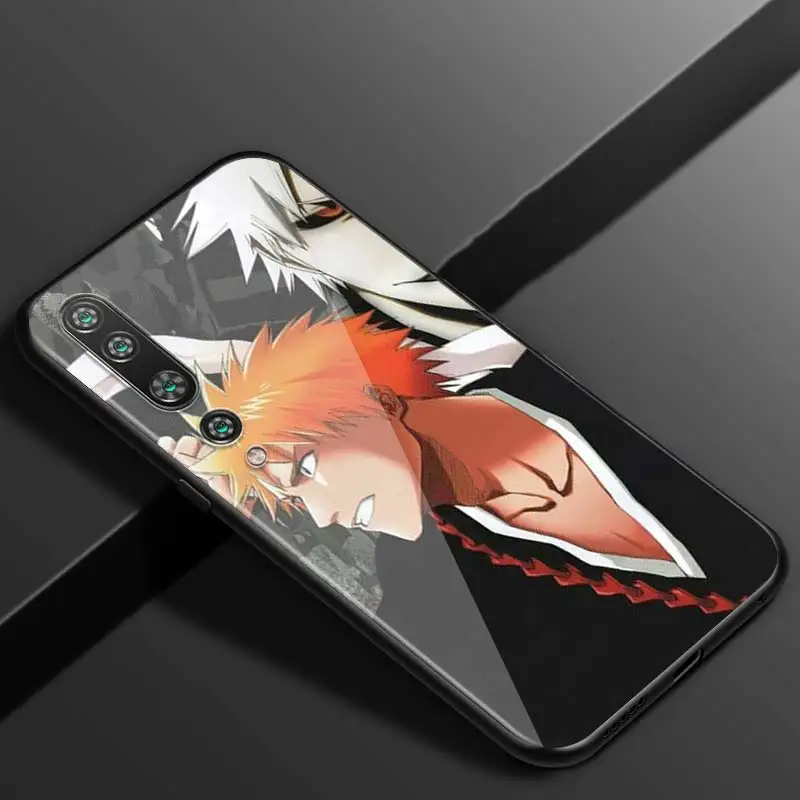 

Bleach Kurosaki Ichigo For Xiaomi Mi Note 10 Ultra 5G 9 SE 8 A3 A2 A1 6X Poco M2 Pro Play F1 Lite 5G Bright Black Phone Case