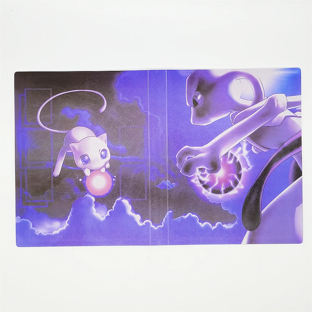 Альбом Mew Mewtwo с изображением покемона коллекционная книга игрушка для детей