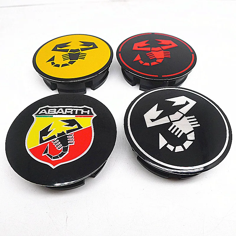 

4Pcs 50mm For Scorpion Car Wheel Center Hub Emblem Badge Cap Cover Sticker Auto Styling Accessories