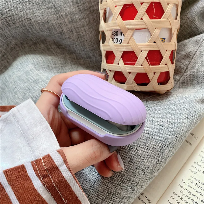 

Earphone Case For Samsung Galaxy Buds+ Plus Solid Color Wireless Headset Protective Hard Cover For Galaxy Buds Plus Cases
