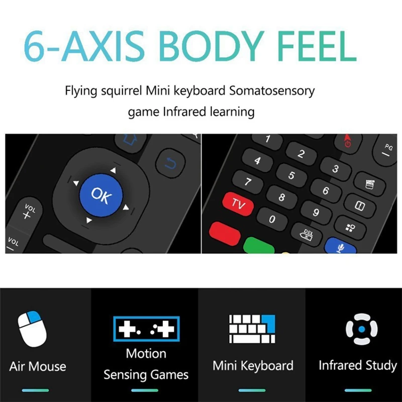 MX3 Fly Air Mouse умный голосовой пульт дистанционного управления 2 4G Беспроводная