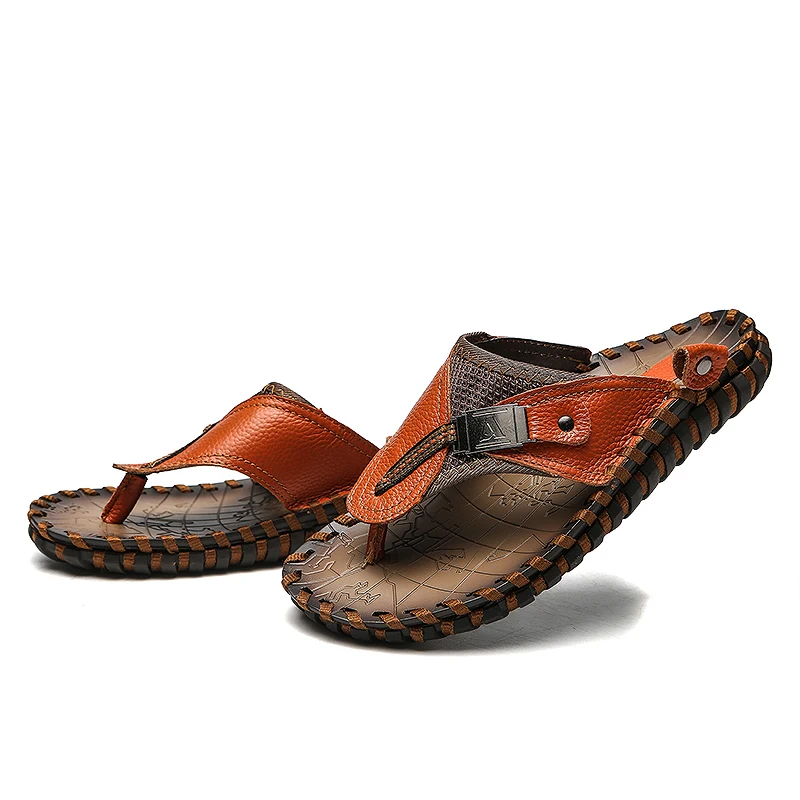 2019 Новое поступление летние мужские сандалии Вьетнамки высококачественные
