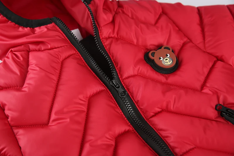 Детская зимняя куртка с хлопковой подкладкой для девочек и мальчиков|Пуховики