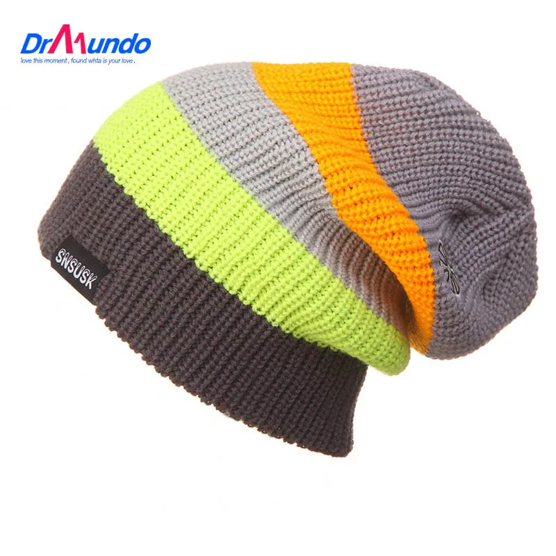 Для мужчин женщин теплая Кепки s зимние Шапки Вязание Катание на коньках череп