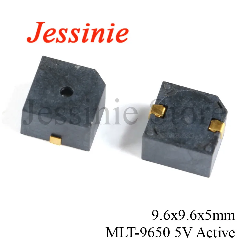 10pcs/lot SMD Buzzer 5020 7525 8530 9650 1230 3V 3.6V 5V 20V Magnetic MiNi Active Passive Piezo Buzzers Loudspeaker For Arduino |