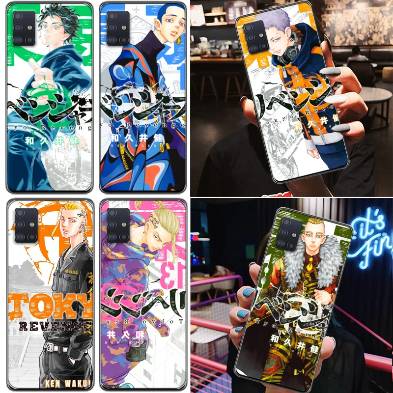 

Tokyo Revengers Hinata Takemichi Atsushi Takemichi Hanagaki Phone Case For Samsung Galaxy A71 A51 4G 5G A31 A21 Carcasa