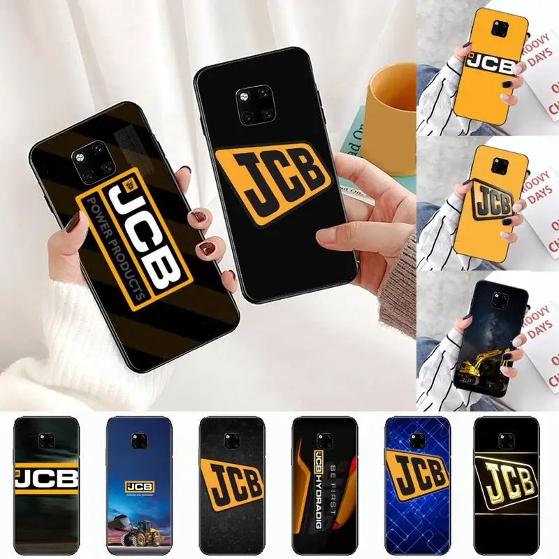 Чехол для телефона экскаватора jcb Huawei Mate 9 10 20 Pro lite 20x nova 3e P10 plus P20 Honor10 lite|Бамперы| |