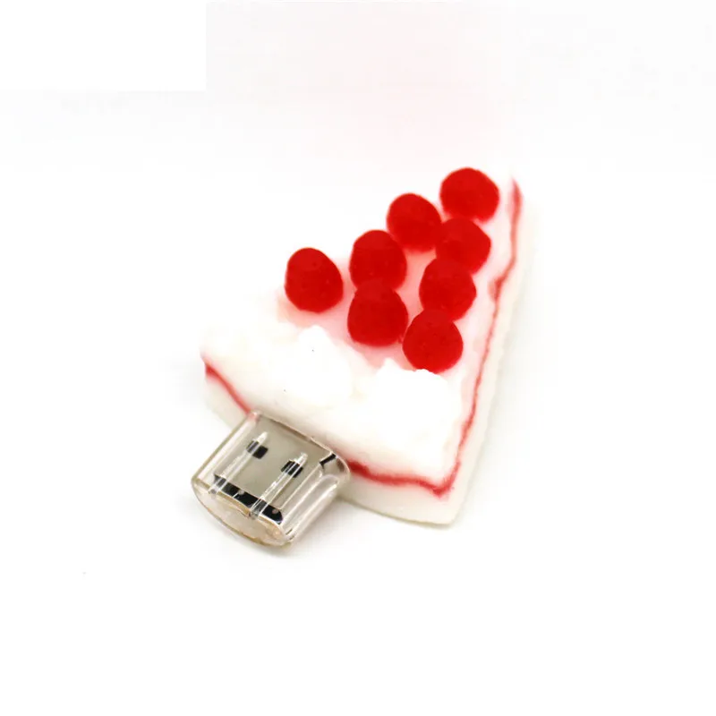 Мультяшная модель торта ручка для мороженого диск 128 МБ 4 ГБ USB флеш-накопитель пончик/кофейная чашка Флешка 8 ГБ/16 ГБ/32 ГБ/64 ГБ фри/Пицца - Цвет: 7