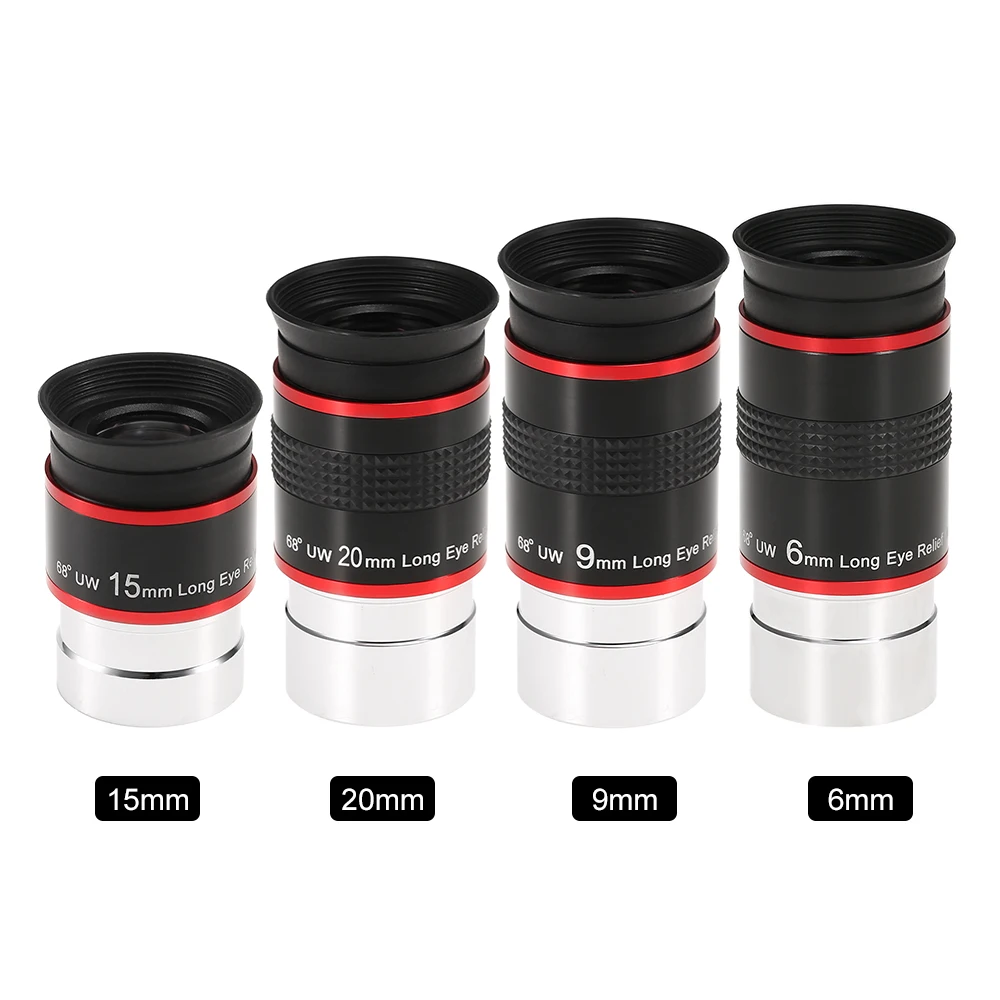 Профессиональный астрономический телескоп окуляр 1 25 дюйма 68 градусов