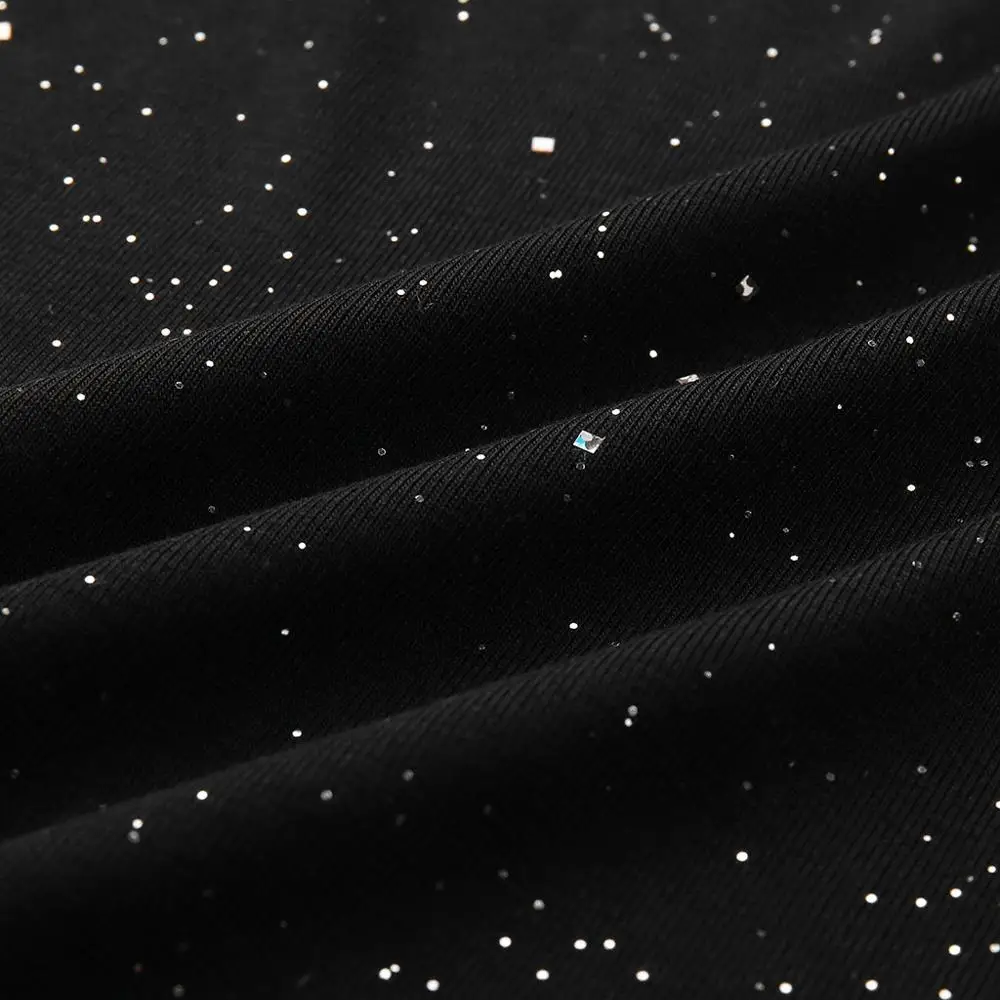 Женское сексуальное блестящее платье без рукавов с открытой спиной вечерние