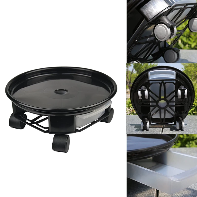 

Plant Trays with Mobile Water Drawers, Removable Flower Pots, Plant Support Trays for Heavy Flower Pots
