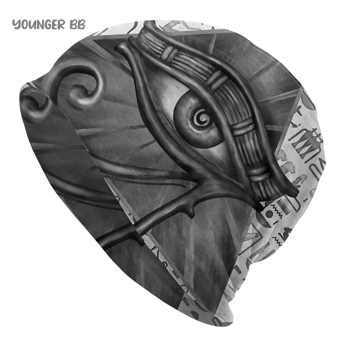 

Vikings Men Women's Beanie Hats Egyptian Eye Of Horus4 Knitted Hat Hip Hop Earmuff Bonnet Street Skullies Beanies