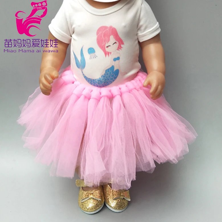 Одежда для кукол новорожденных штаны 17-дюймового Пижама кукла комплект