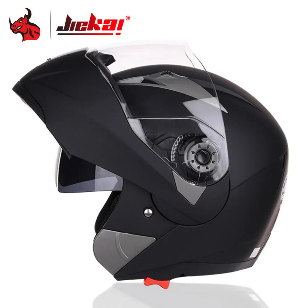 

JIEKAI Flip Up Motorcycle Helmet Motorbike Modular Dual Lens Motocross Moto Helmet Crash Full Face Helmets Casco Moto Casque #