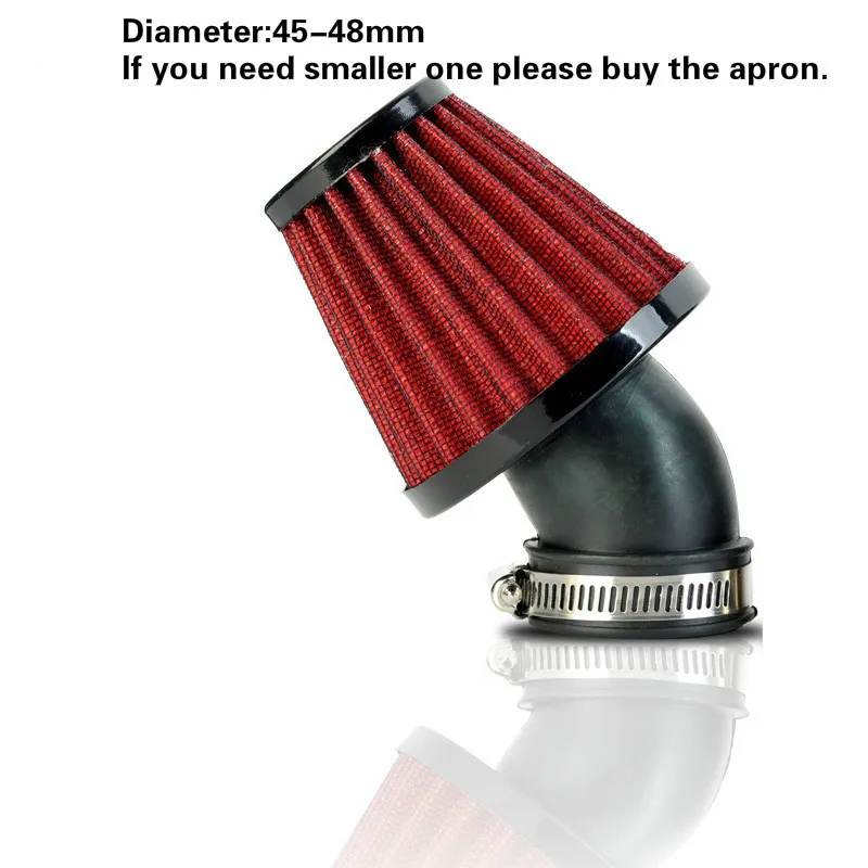1 шт. Универсальный воздушный фильтр для мотоцикла 45 48 мм|Воздушные фильтры и