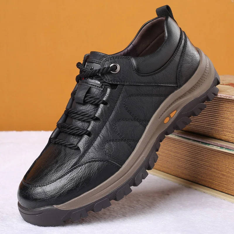 

Men Shoes Non-Slip Wear-Resistant Casual Shoes Breathable Sneakers Outdoor Shock-Absorbing Hiking Shoes Deportivas Hombre