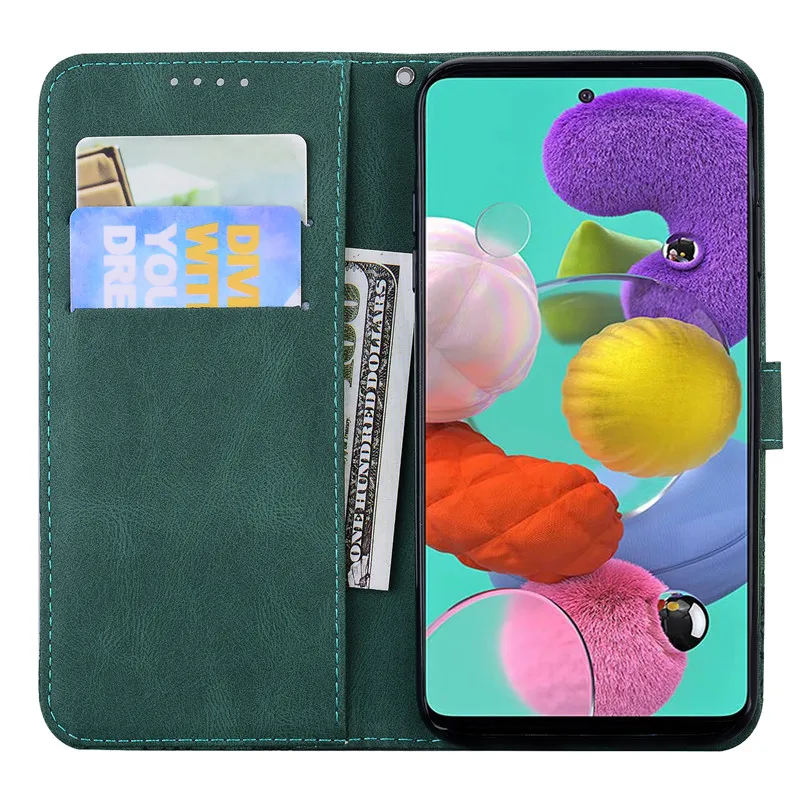 

Butterfly Leather Phone Case For Samsung Galaxy A82 A22 A12 A72 A52 A32 A02 A02S 5G Card Holder Hasp Wallet Bag Flip Cover