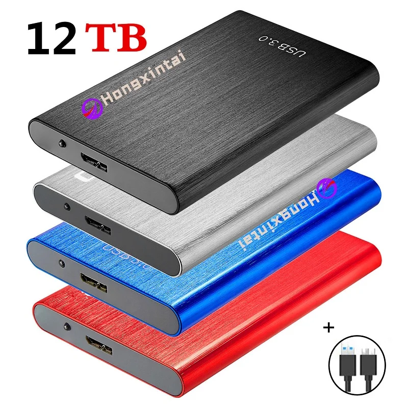 HDD 2.5 8TB External Solid State Drive 12TB Storage Device Hard Drive Computer Portable USB3.0 SSD Mobile Hard Drive hd externo