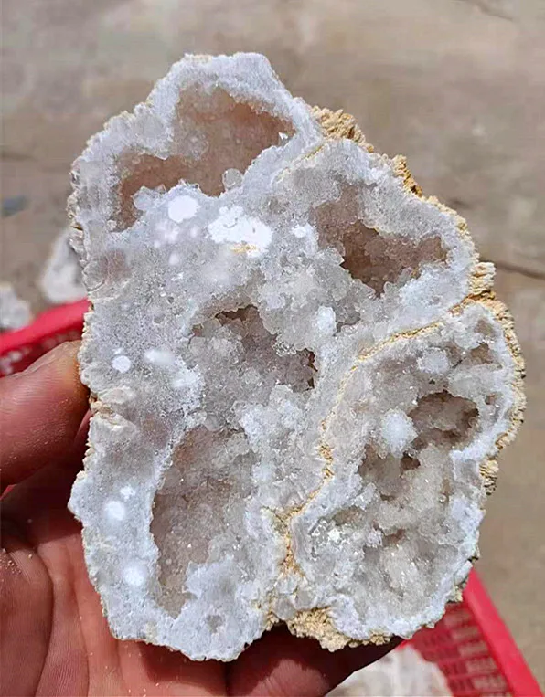 Природный кварцевый кристалл Бразильский белый энергетический планшет