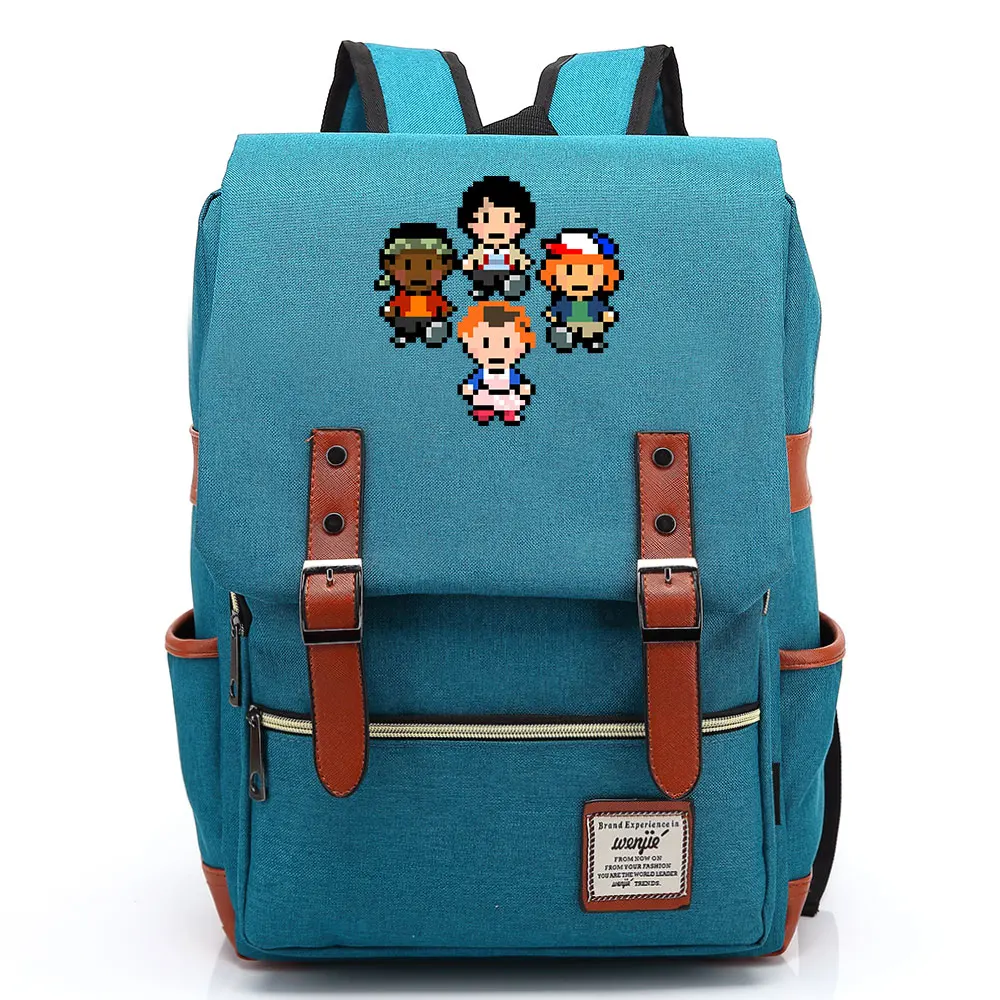 Fashion TV Series Stranger Things Demogorgon Buckle Children School bag Teenagers Student Schoolbags Women Bagpack Men Backpack | Багаж и