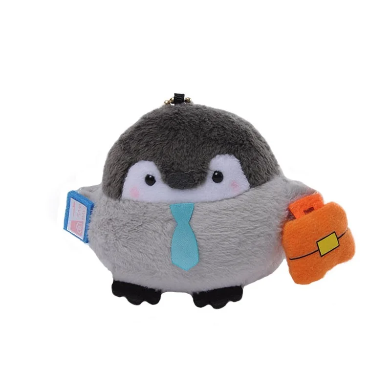 

Пингвина от фирмы "bellejupe" Игрушки Куклы Мягкие японские Стиль с изображением героев мультфильмов, для Penuins мягкие кольцо для ключей с игрушкой Bagpack подвески для Размеры 7 см