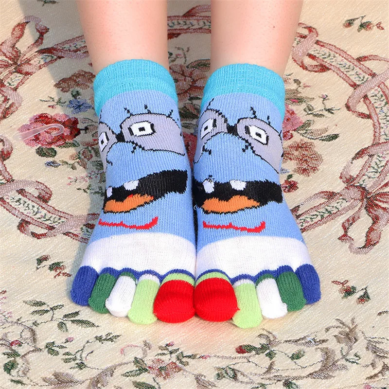 

Women's Socks Korean Style Animal Cute Socks for Girls Cartoon Toe Socks Mid-Calf Toe Socks Socks Wholesale Dropshipping Center