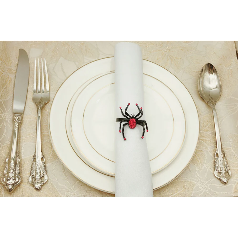 Черный паук для Хэллоуина искусственная кожа подходит банкета праздника