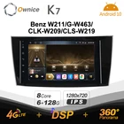 K7 Ownice 6G Ram 128G Rom Android 10,0 автомобиль радио setero для Benz W211G-W463CLK-W209CLS-W219 Авто аудио 360 оптический 5G Wi-Fi