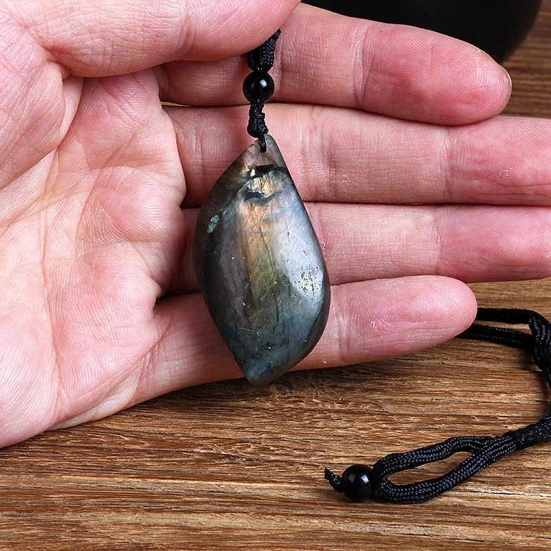 Женское Ожерелье с камнем лунного камня | Украшения и аксессуары