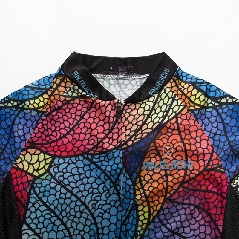 Летняя женская велосипедная Джерси с коротким рукавом одежда для велосипеда