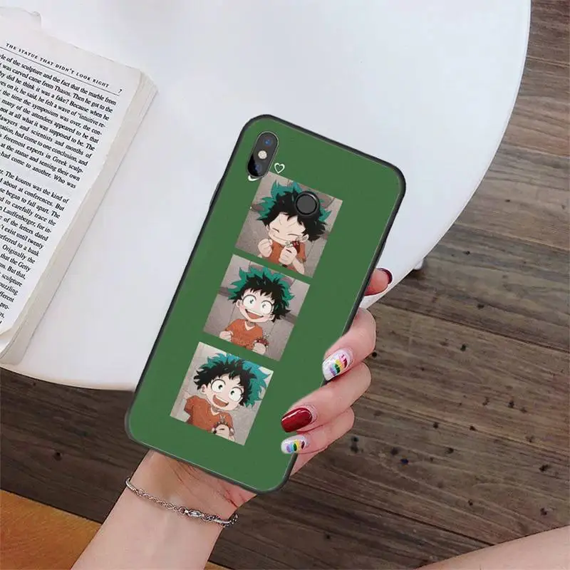 

Anime My Hero Boku no Hero Academia deku bakugou Phone Case For Xiaomi Redmi Note7 Pro Note8 Pro 8T Note9 9S 8 8A Note10 9C