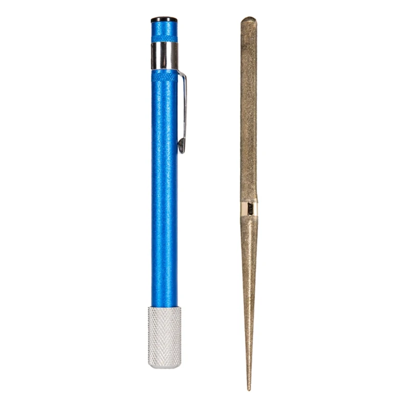 

Fishing Hook Sharpener Stone Fish Knife Sharpening File Grinding Tool Fish Hook Grinder for Fishing Grinding