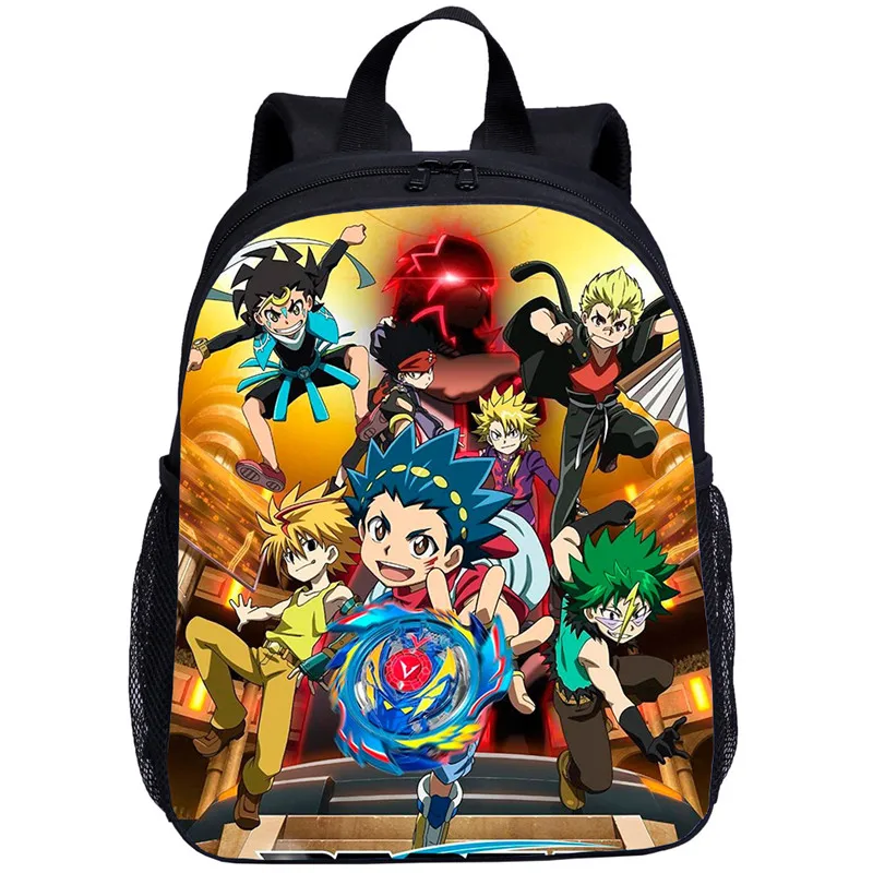 

Small Backpack For Kids Boys Girls Cool Cartoon Beyblade 3D Printing School Bag Kindergarten Bookbag Satchels Mochila Escolar