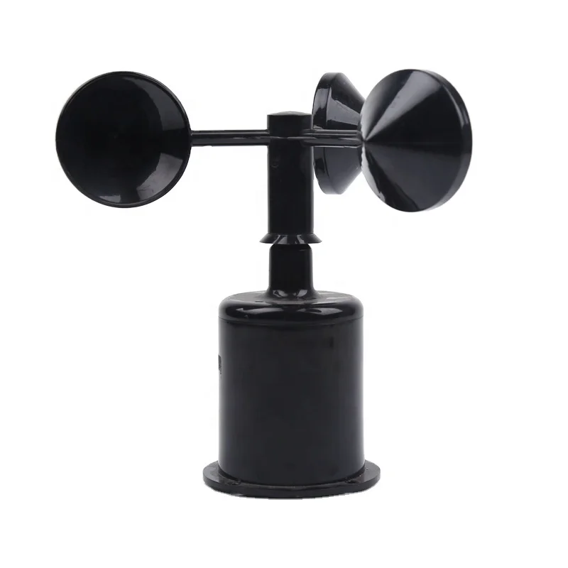 

Meteorological weather station wind direction and wind speed sensor