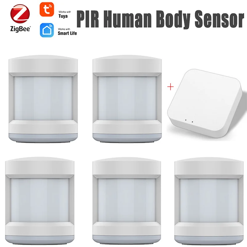 

Tuya ZigBee3.0 Human Body Sensor Wireless Smart Body Movement MINI PIR Motion Sensor Use With Gateway Tuya Smart Life APP