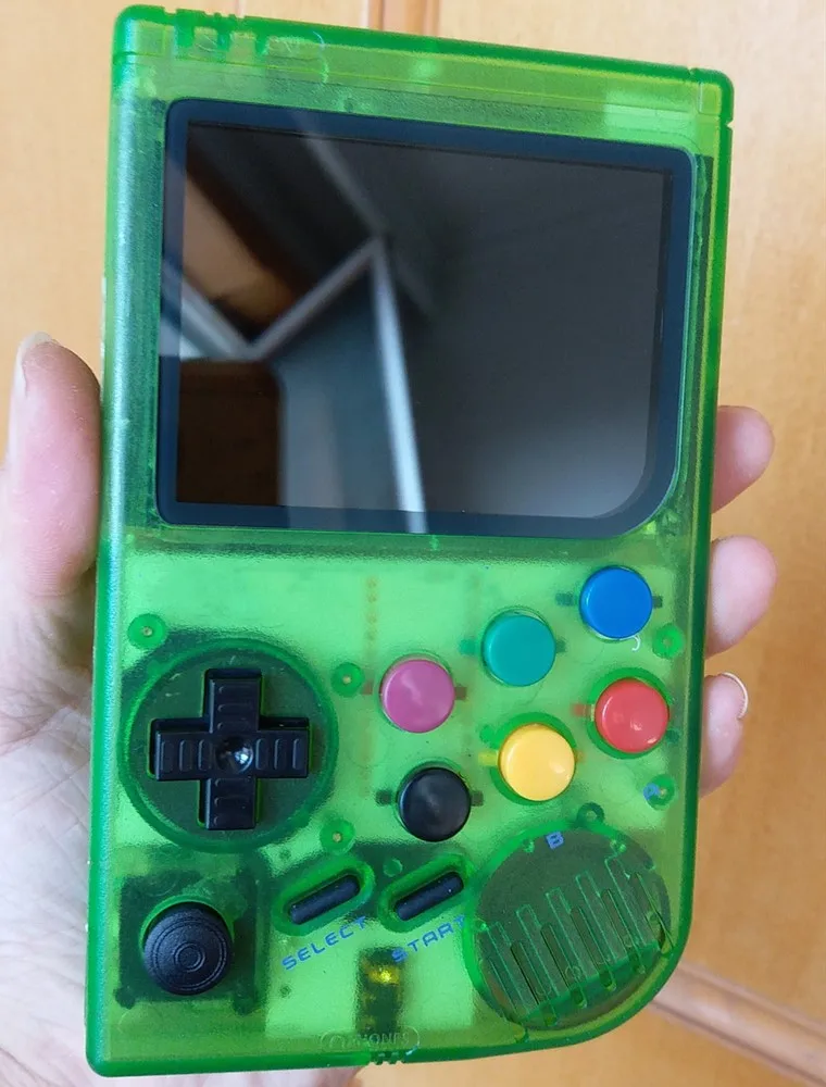 Green Transparent 3,5 дюймов LCL-Pi портативная аркадная Ретро игровая консоль для игровой консоли для мальчиков Raspberry Pi 3 A+ Игровые плееры встроенные 5000 игры - Цвет: Green Transparent