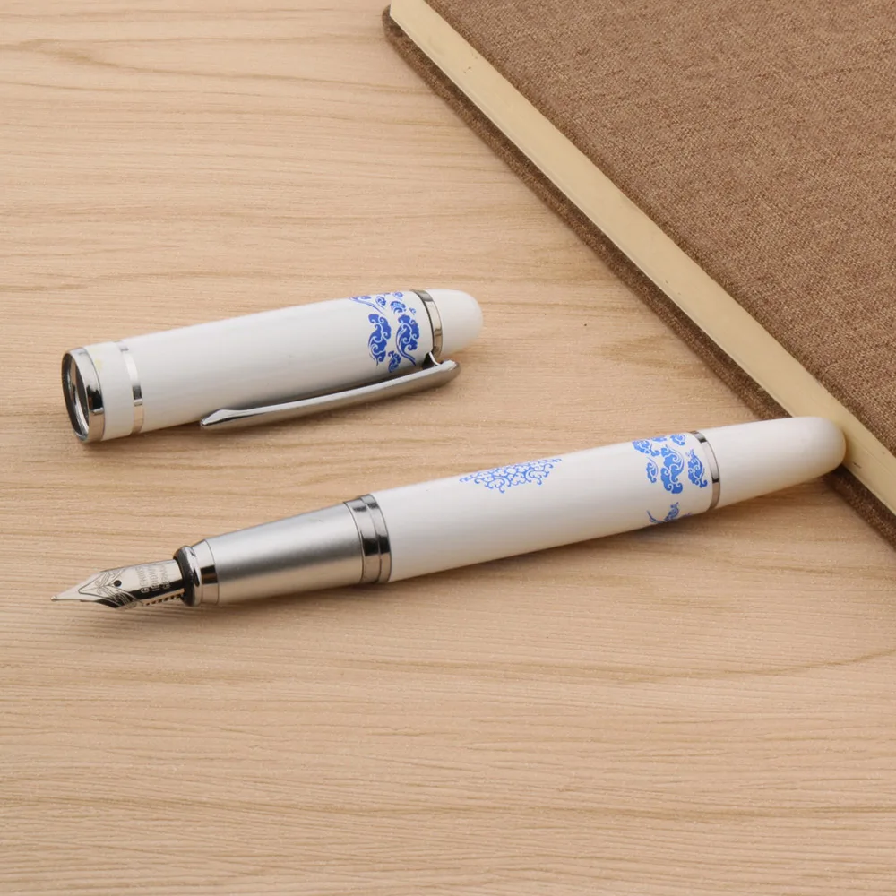 

Перьевая ручка Jinhao Белый и Черный