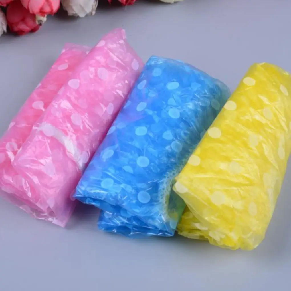 

6 шт., водонепроницаемые шапочки для душа