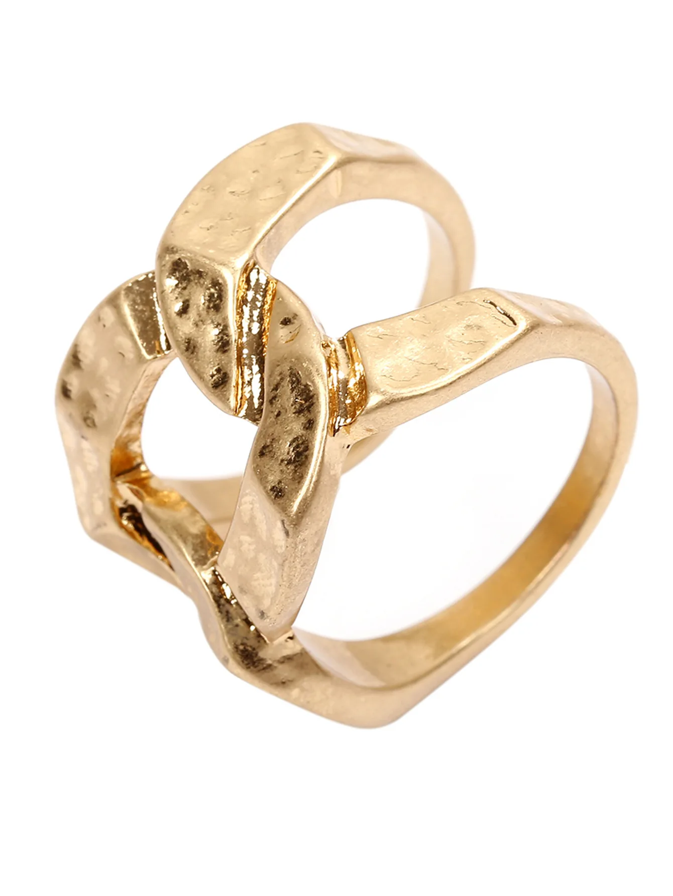 Youvanic винтажное панк золотое плотное кубинское кольцо с цепочкой женское в стиле