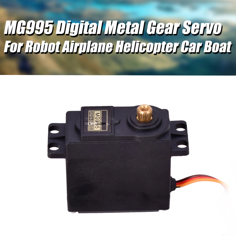 Горячая Распродажа MG995 15 кг цифровой сервопривод 4 8 7 2 V с высоким крутящим