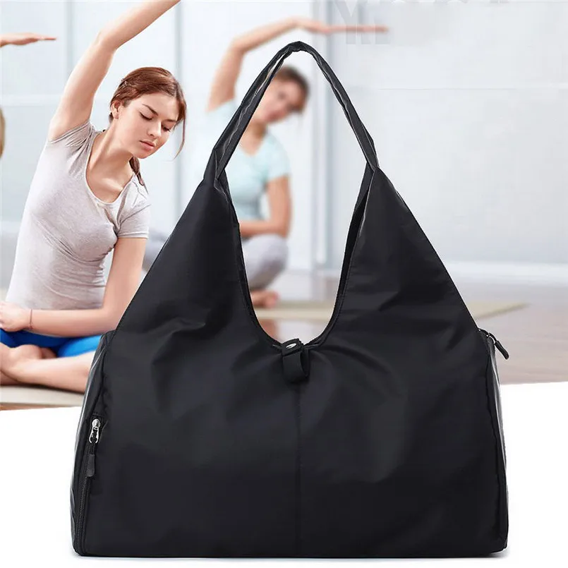 Gym bag with shoe compartment sports ladies and men purses handbags gym women fitness bolsa gimnasio hombre 30S27 | Спорт и