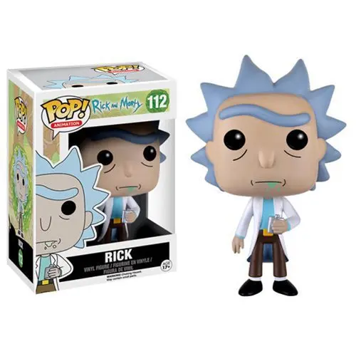 Funko POP Rick and Morty Pickle (с лазером) MR. Meeseeks виниловые фигурки игрушки модели Подарочные