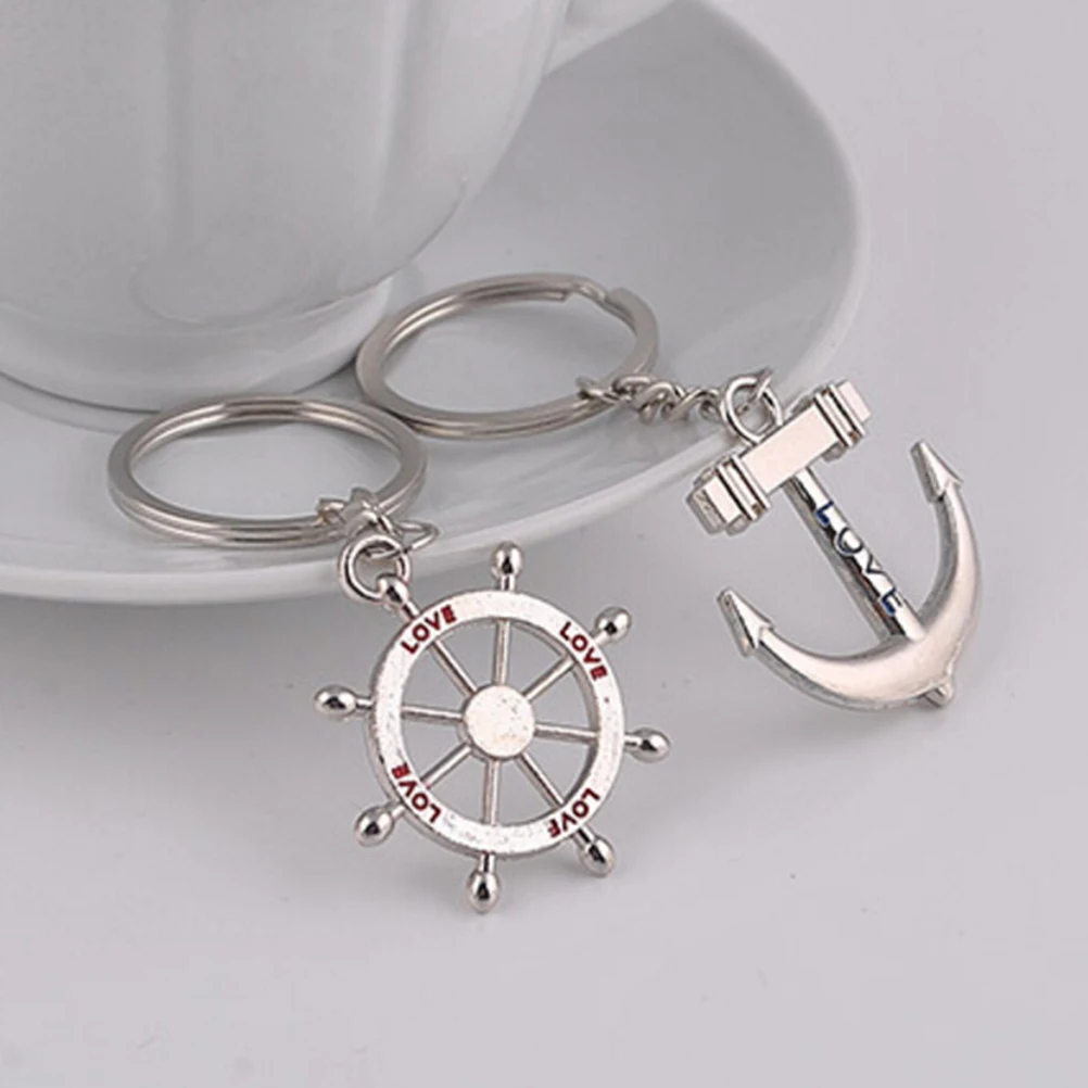 1 пара подарочных ключей на руль цепочка для влюбленных в подарок модное кольцо
