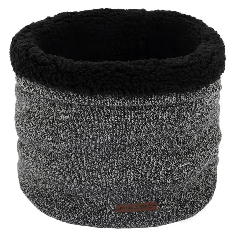 Мужской вязаный шарф ветрозащитный зимний шейный утеплитель плюс бархатный