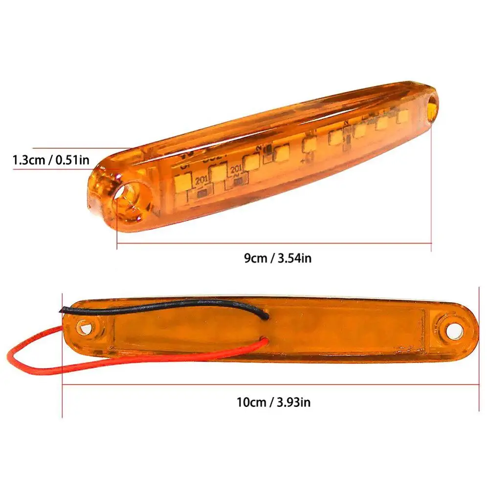 30 шт. светодиодный фонарь для автомобиля грузовика автобуса|Сигнальная лампа| |