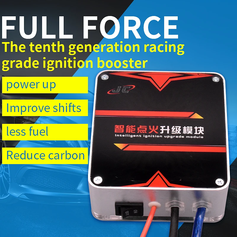 4 цилиндра JTK Интеллектуальный усилитель зажигания экономия топлива для