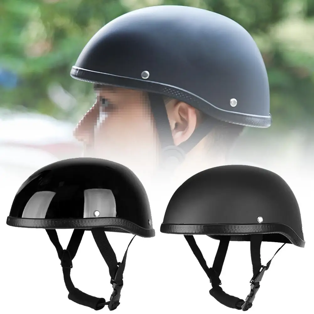 Мотоциклетный полушлем легкая ретро-Кепка защитный головной убор для мужчин и