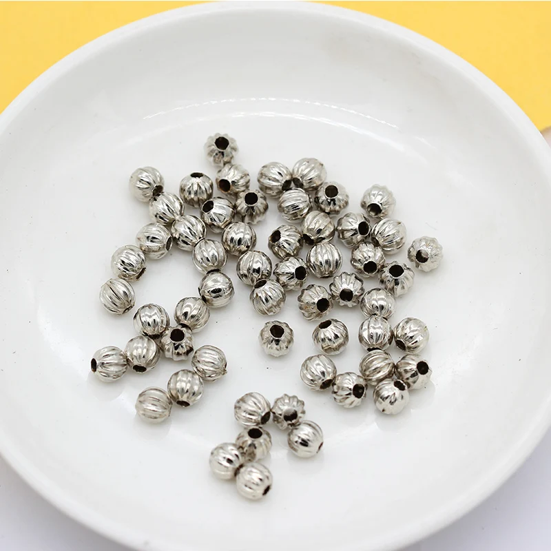 Бусины разделители для браслетов ожерелий ювелирных изделий 100p 3 мм 5 мм|Бусины