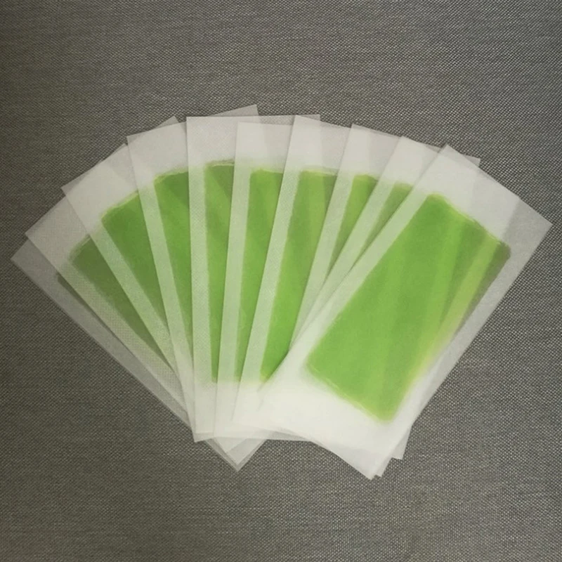 

10 шт., восковые полоски для удаления волос